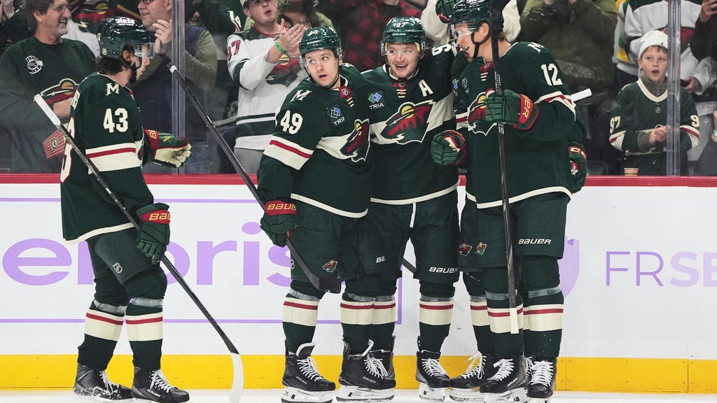 Kaprizov, Wallstedt lead Minnesota Wild to 2-1 victory over Columbus Blue Jackets — WCCO / CBS Minnesota, Maplewood Sports news