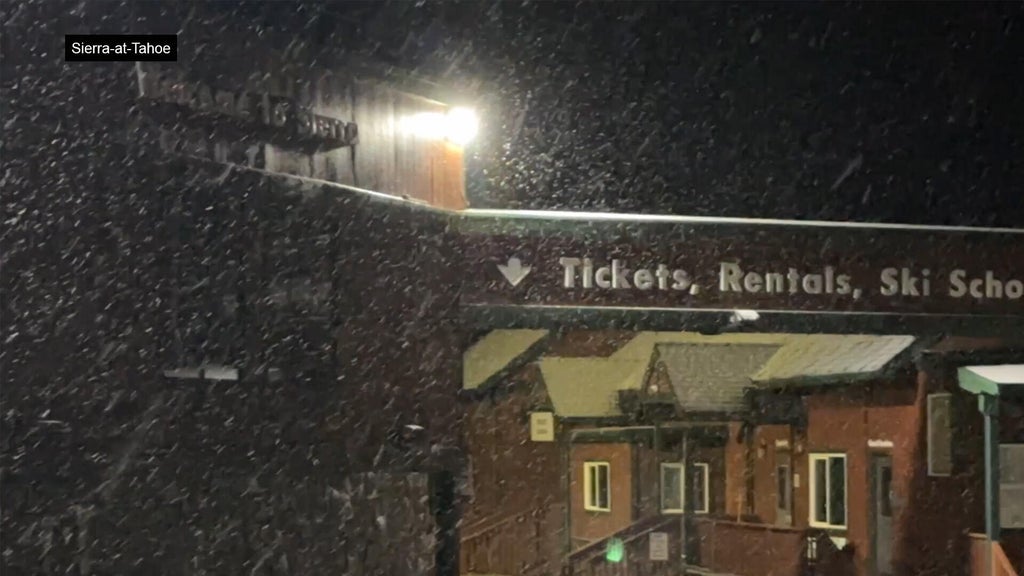 Northern California Sierra sees some early-season snow — CBS Bay Area (KPIX), Maplewood Sports news