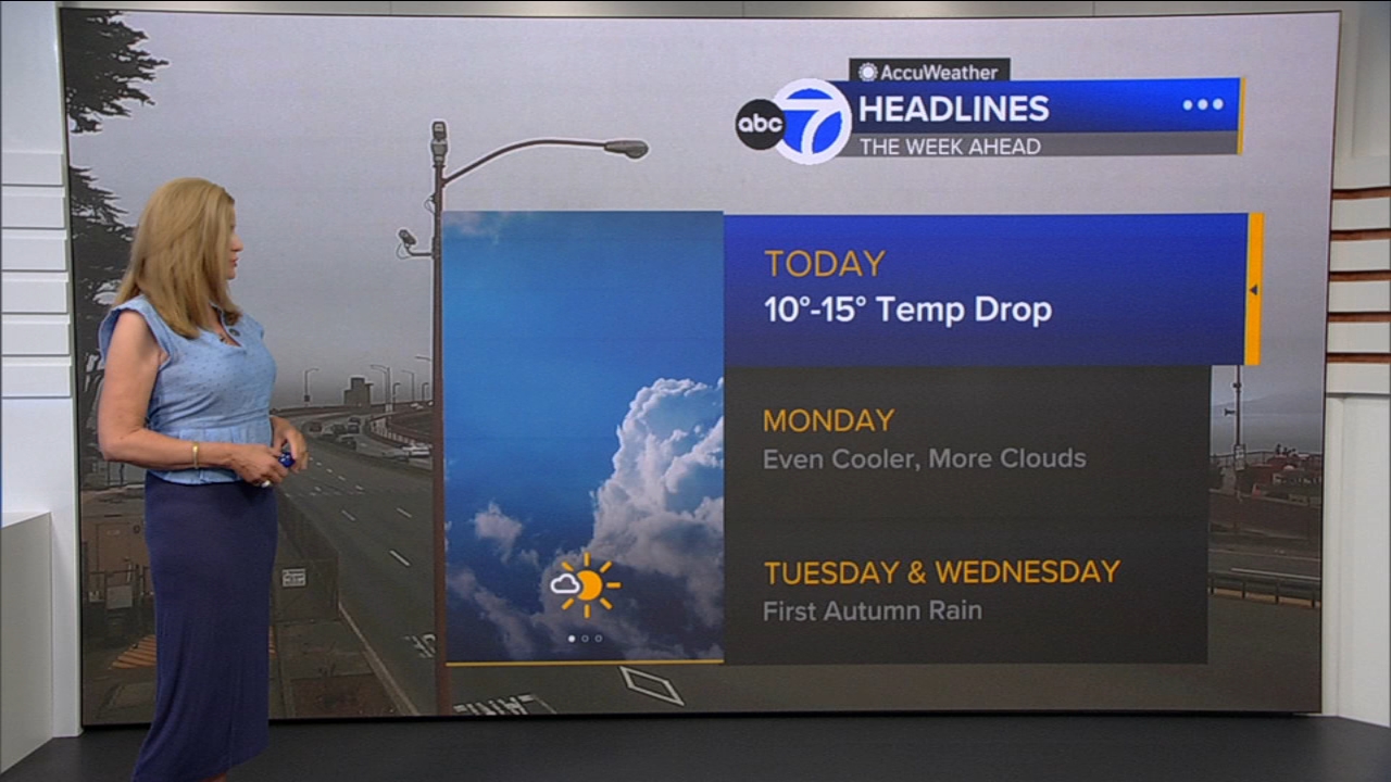 AccuWeather Forecast: Sunny, cool and breezy with 10-15 degree drop
— ABC 7 Bay Area, Maplewood Community news