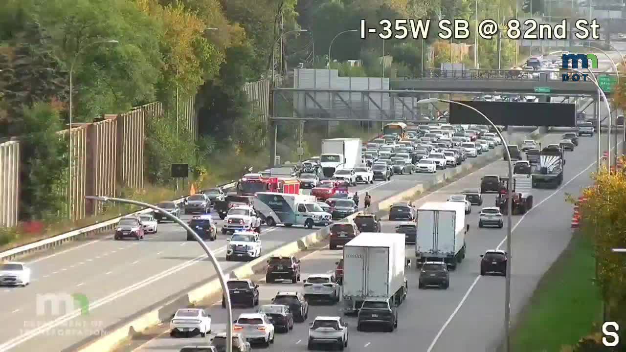 1 seriously injured after 3-vehicle crash on I-35W in Bloomington — KSTP 5, Maplewood Health news