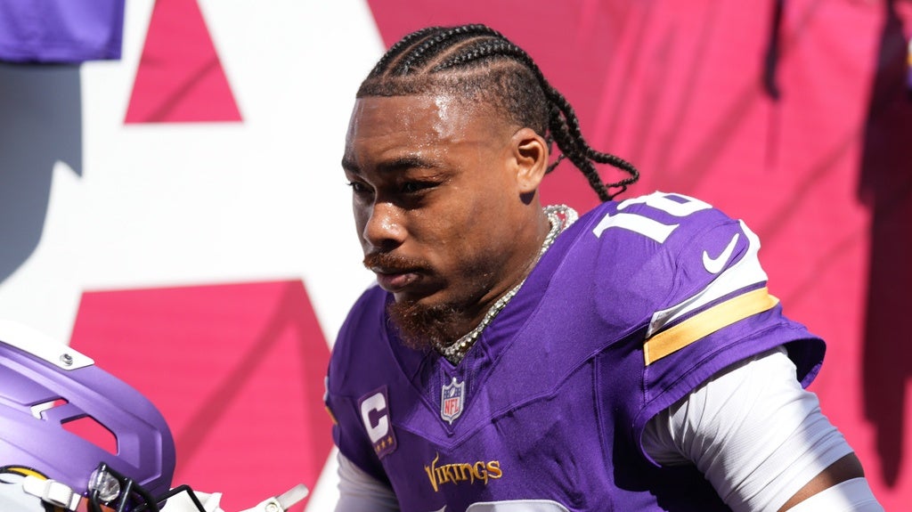 Vikings list wide receivers Justin Jefferson and Jordan Addison as questionable to play the Saints — KSTP 5, Maplewood Sports news