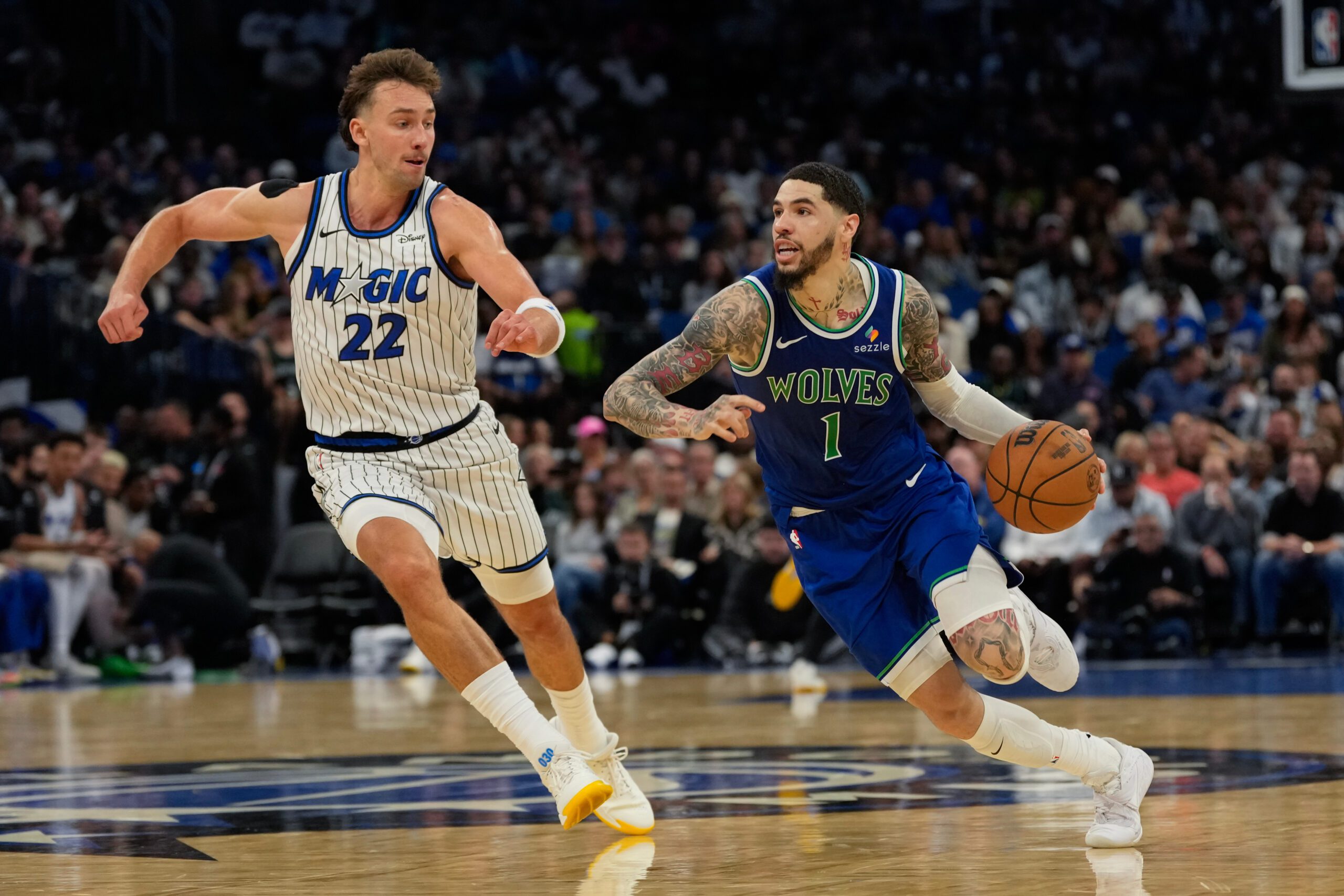 Despite low output from Anthony Edwards, Timberwolves dominate glass and roll Magic 115-93 — KSTP 5, Maplewood Sports news