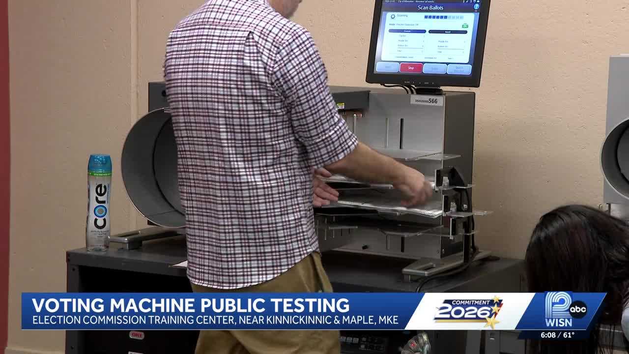 Milwaukee election officials test voting machines to prevent errors ahead of general election — WISN 12 Milwaukee, Maplewood Community news