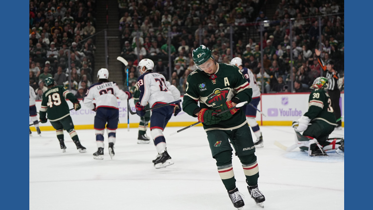 Kaprizov’s NHL-leading 10th goal lifts Wild past Blue Jackets — KARE 11 Sports, Maplewood Sports news