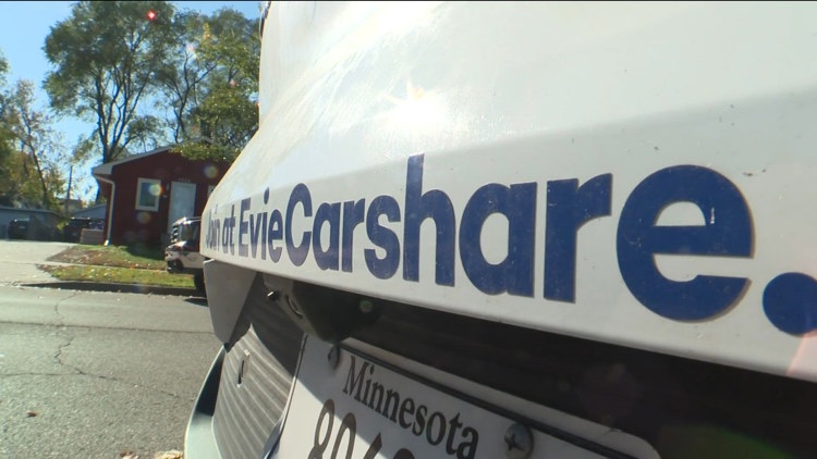 St. Paul unveils plan to continue Evie carshare — KARE 11 Local