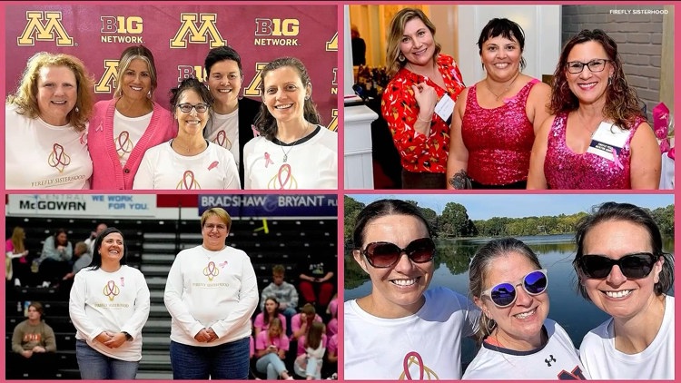 Firefly Sisterhood: Connecting breast cancer patients with mentors nationwide — KARE 11 Local, Maplewood Community news