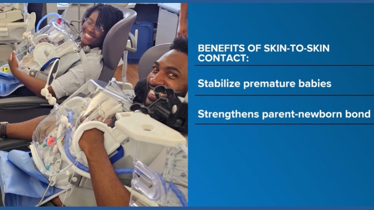 Houston hospital tests ‘Skincubator’ to help parents hold premature babies in the NICU — KHOU 11 (Houston), Maplewood Health news