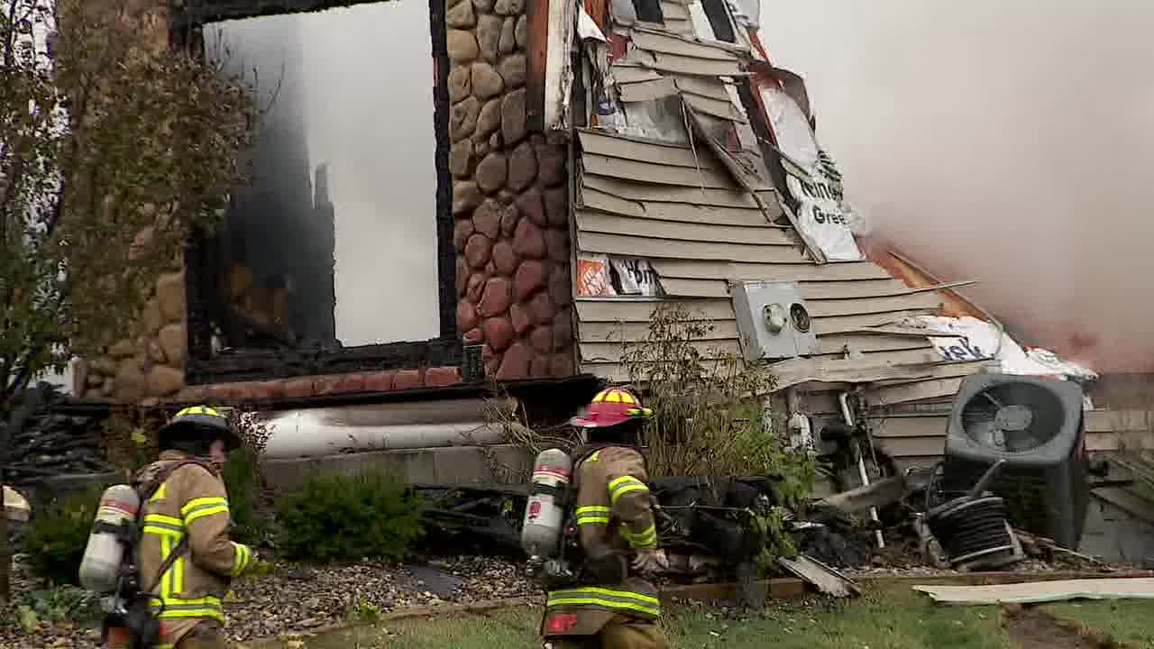 Victoria house fire leaves extensive damage, closes road near school — FOX 9, Maplewood Schools news