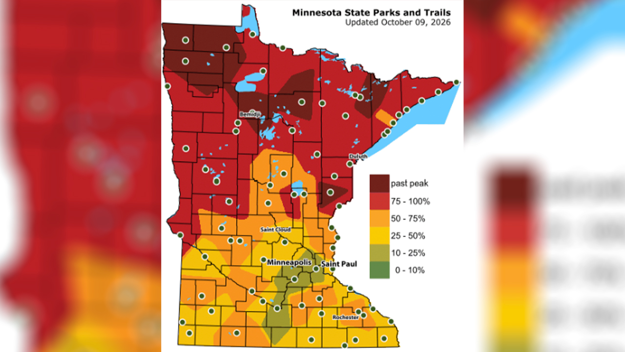 Map: Fall colors peaking across northern Minnesota — FOX 9, Maplewood Community news