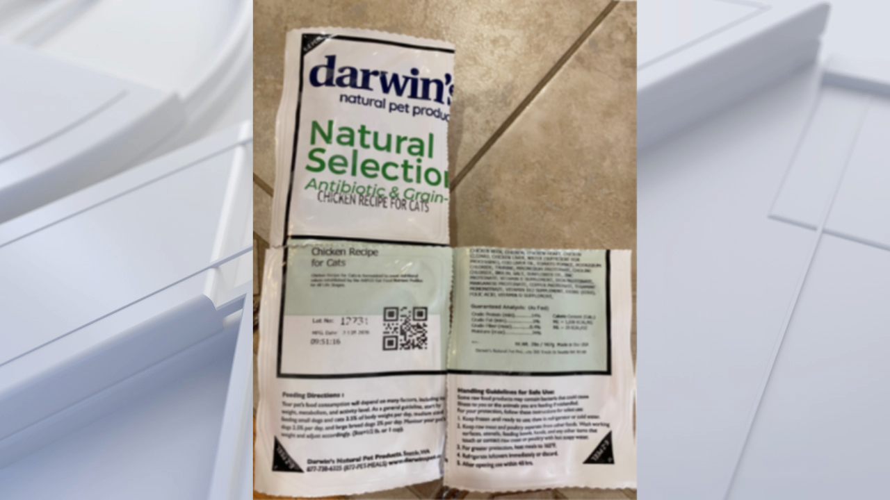 FDA warns pet owners after salmonella found in frozen cat food — Maplewood Community news