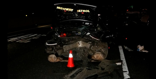 Dashcam: Tesla driver claims he was asleep on self-driving before hitting CHP cruiser, injuring 2 — FOX 9, Maplewood Community news