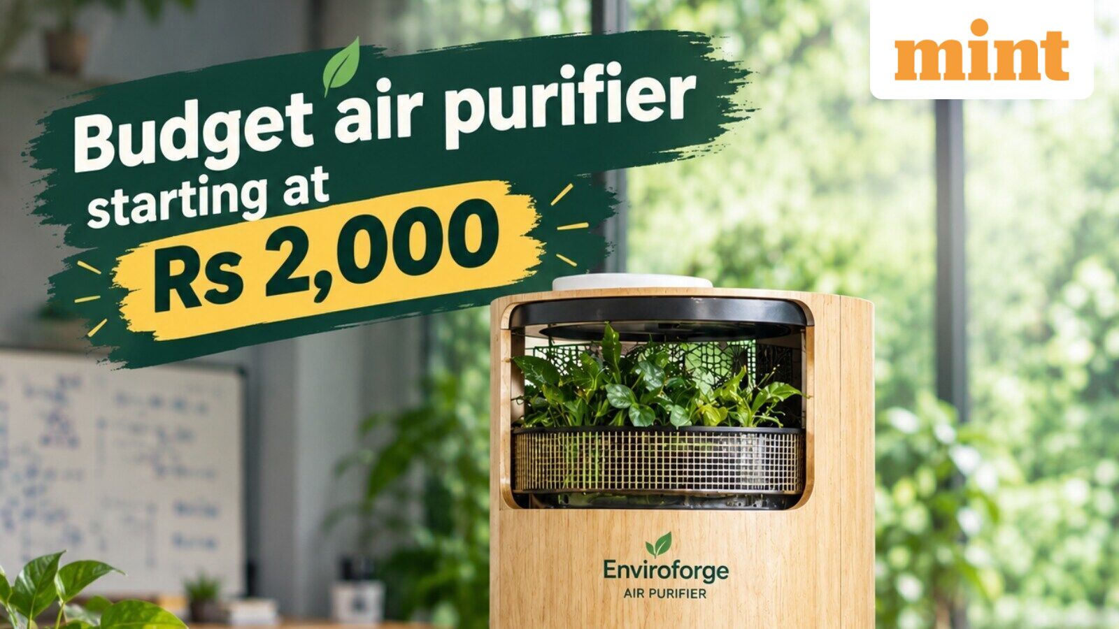 IIT Bombay scholar builds low cost air purifier starting at ₹2,000, can bring down AQI by 85% - How he did it? Details — Mint India, Maplewood Technology news